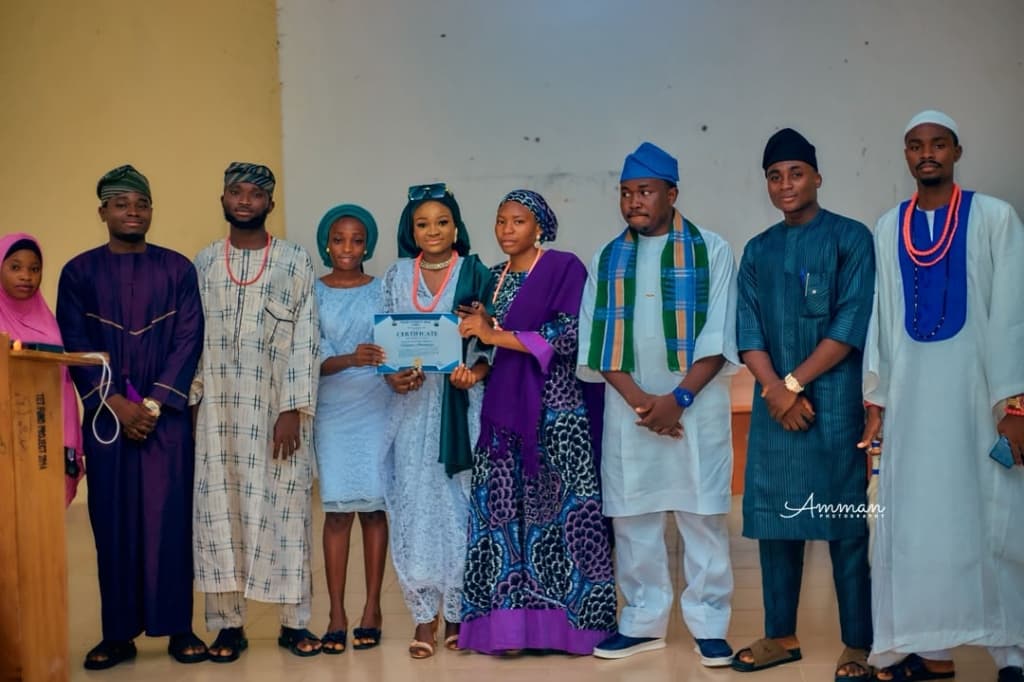 Group Presentation of Certificate to Traditional Title Officers